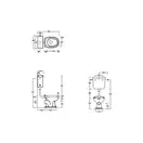 Унитаз на средней трубе с бачком Simas Arcade (AR812+AR801) фото 4 Aquada.com.ua