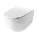 ARTCERAM Унитаз подвесной Goclean® (безободковый) ArtCeram File 2.0 с сиденьем Slim Soft Close (FLV004 01; 00 + FLA014 01;00) фото 1 Aquada.com.ua
