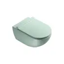 Унитаз подвесной Catalano Sfera с сидением Soft Close, зелёный матовый (1VSF54RVS+5SCSTPVS) фото 1 Aquada.com.ua