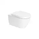 Унитаз подвесной Duravit Darling New (с сиденьем Soft Close) (2557090000+0069890000) фото 1 Aquada.com.ua
