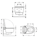 Унитаз подвесной Geberit AquaClean Mera Comfort (146.214.11.1) фото 9 Aquada.com.ua