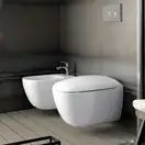 Унитаз подвесной Rimfree (безободковый) Geberit Citterio, с сиденьем Soft Close (500.510.01.1+500.540.01.1) фото 2 Aquada.com.ua