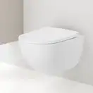 Унитаз подвесной Rimfree (безободковый) Geberit Acanto, с сиденьем Soft Close (500.600.01.2+500.605.01.2) фото 4 Aquada.com.ua
