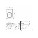 Унитаз подвесной Kolo Nova Pro M33103000 (M33103000) фото 3 Aquada.com.ua