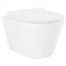 Унитаз подвесной Primera Topic Clean Pro (безободковый), с сиденьем Soft Close (8320020) фото 1 Aquada.com.ua