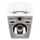 Унітаз підвісний Qtap Leo безобідковий з сидінням Slim Soft-close QT11331002ERW (QT11331002ERW) фото 3 Aquada.com.ua