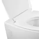 Унітаз підвісний Qtap Leo безобідковий з сидінням Slim Soft-close QT11331002ERW (QT11331002ERW) фото 4 Aquada.com.ua