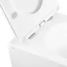 Унітаз підвісний Qtap Robin безобідковий з сидінням Slim Soft-close QT1333046ERW (QT1333046ER
W) фото 3 Aquada.com.ua