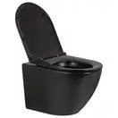 Унітаз підвісний Qtap Robin безобідковий з сидінням Slim Soft-close QT1333046ERMB (QT1333046ERMB) фото 11 Aquada.com.ua