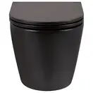 Унітаз підвісний Qtap Robin безобідковий з сидінням Slim Soft-close QT13332141ERMB (QT13332141ERMB) фото 13 Aquada.com.ua