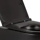 Унітаз підвісний Qtap Robin безобідковий з сидінням Slim Soft-close QT13332141ERMB (QT13332141ERMB) фото 4 Aquada.com.ua