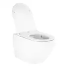 Унітаз підвісний Qtap Robin безобідковий з сидінням Slim Soft-close QT13332141ERW (QT13332141ERW) фото 8 Aquada.com.ua