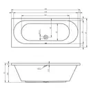 Ванна акриловая Devit Soul 190 х 80 см (19080149) фото 2 Aquada.com.ua