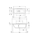 Ванна акриловая Duravit DuraStyle 170 х 75 см (700296000000000) фото 4 Aquada.com.ua