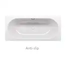 Ванна металлическая встраиваемая 180 х 80 см Grohe Essence, с покрытиями Antislip и EasyClean (3962100H) фото 7 Aquada.com.ua
