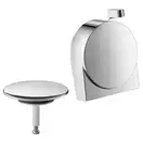 Наружная часть сифона для ванны Hansgrohe Exafill S (цвет - хром) (58117000) фото 1 Aquada.com.ua