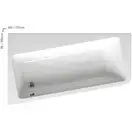 Ванна акриловая Ravak 10° 160 x 95 см, L (исполнение слева) (C831000000)