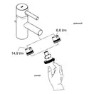GROHE Комплект аераторів GROHE 7,2 л / хв + 14,9 л / хв різьбленням М16,5 (13937000)