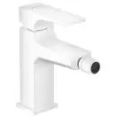 Смеситель для биде Hansgrohe Metropol (цвет - белый матовый), с донным клапаном Push-Open (32520700) фото 1 Aquada.com.ua