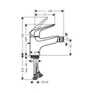 Змішувач для біде Hansgrohe Novus 70 (71142000)