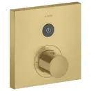 Термостат на 1 потребитель, скрытого монтажа Axor ShowerSelect (цвет - матовое золото) (36714250) фото 1 Aquada.com.ua