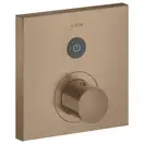 Термостат на 1 потребитель, скрытого монтажа Axor ShowerSelect (цвет - матовое красное золото) (36714310) фото 1 Aquada.com.ua