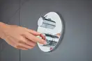 Термостат прихованого монтажу на 2 споживача Grohe Grohtherm Convent. Concealed (24076000)