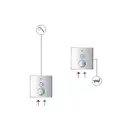 Grohe Grohtherm SmartControl Термостат, хром (29123000)