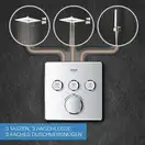GROHE Термостат встраеваемый на 3 выхода Grohtherm SmartControl (29126000) фото 22 Aquada.com.ua