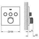 Grohe Grohtherm SmartControl Термостат, хром (29126000)