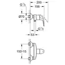 Змішувач для душу Grohe Euroeco New (32740000)