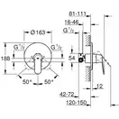 Смеситель для душа, однорычажный Grohe Eurosmart Cosmopolitan (32880000) фото 4 Aquada.com.ua