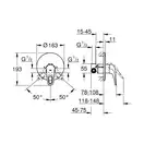 Grohe Eurostyle Смеситель для душа скрытого монтажа, хром (33635003)