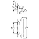 Термостат для душу Grohe Grohtherm 1000 New (34143003)