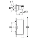 GROHE Grohtherm Cube (34491000) фото 4 Aquada.com.ua