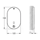 Grohe Eurosmart Cosmopolitan Змішувач для душу, хром (36415000)