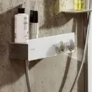 HANSGROHE Термостат для душа, на 1 пользователь хром, белый ShowerTablet 350 (13102400) фото 3 Aquada.com.ua