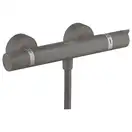 Термостат для душа Hansgrohe Ecostat Comfort (цвет - чёрный матовый хром) (13116340) фото 1 Aquada.com.ua