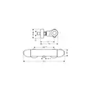 Термостат для душа Hansgrohe Ecostat Ecomax (цвет - хром) (13356000) фото 2 Aquada.com.ua