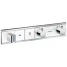 Термостат прихованого монтажу Hansgrohe RainSelect на 2 споживача, White/Chrome (15355400)