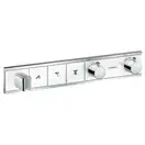 Термостат, скрытого монтажа, на 3 потребителя Hansgrohe RainSelect (цвет - хром/белый) (15356400) фото 1 Aquada.com.ua