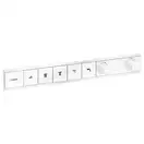 Термостат для скрытого монтажа на 5 потребителей Hansgrohe RainSelect (цвет - белый матовый) (15384700) фото 1 Aquada.com.ua