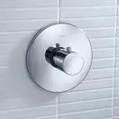 Смеситель термостатический Hansgrohe Ecostat S (цвет - хром) (15711000) фото 2 Aquada.com.ua