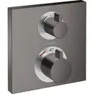 Hansgrohe Ecostat Square Термостат, шлифованный черный хром (15714340)