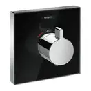 Термостат прихованого монтажу Hansgrohe ShowerSelect Glass HighFlow, Black/Chrome (15734600)