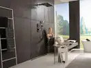 Термостат для душа Hansgrohe ShowerSelect (цвет - хром/чёрный) (15735600) фото 2 Aquada.com.ua