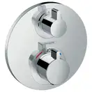 HANSGROHE Термостат с запорным/переключающим вентилем Ecostat S (15758000) фото 1 Aquada.com.ua