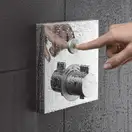 Термостат для душа на 1 потребитель Hansgrohe ShowerSelect (цвет - хром) (15762000) фото 4 Aquada.com.ua