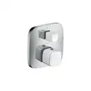 Термостат для душа Hansgrohe PuraVida (цвет - хром/белый) (15775400) фото 1 Aquada.com.ua