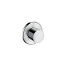 Запорный/переключающий вентиль Trio/Quattro S Hansgrohe (цвет - хром) (15932000) фото 1 Aquada.com.ua